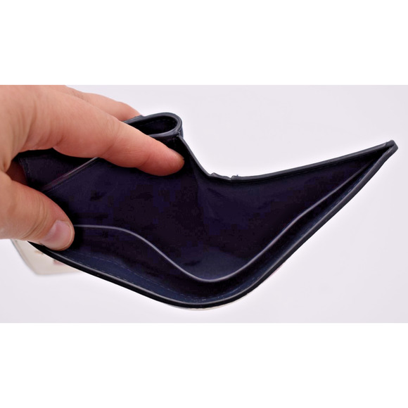 KATE SPADE Dancing Bing Cherries Billfold Wallet - White w/ Dark Blue Lining - Picture 7 of 7